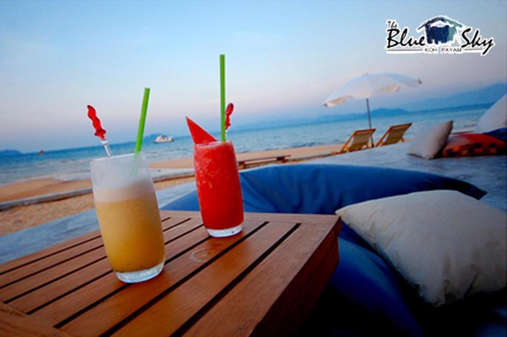 The Blue Sky Resort@ Koh Payam Koh Phayam Exteriör bild